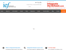 Tablet Screenshot of ief.org.uk